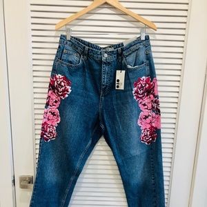 Topshop rose jeans